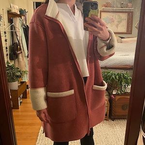 XL women’s plush pink jacket
